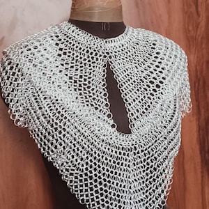 Aluminium Butted Chainmail Top | Lightweight Female Chainmail Armor | Cosplay, LARP & Medieval Costume