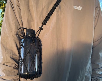 sling bag with water bottle holder