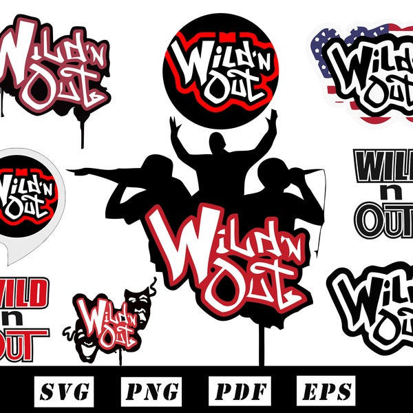 wildn out svg, png, Instant download, Digital file