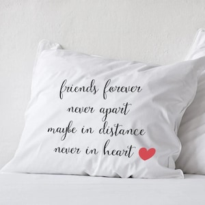 Lange afstand Vriendschap Vriend Cadeau Kussen Vermiste Jij Ik Mis Je Cadeau afstand Vriendschap Vriend Ik mis het missen van je geschenken verhuizen cadeau