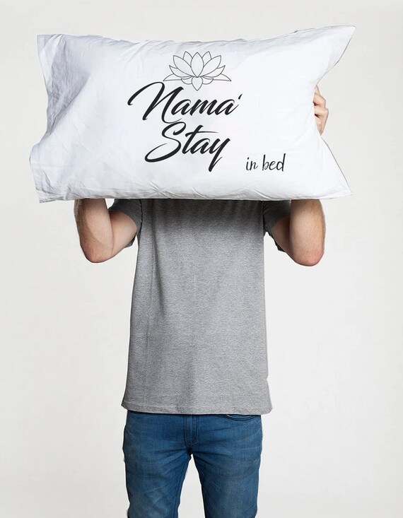 Namaste in top bed pillow cases