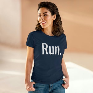 Run (Period) - Fun Running Tshirt