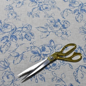 Clarke and Clarke - Studio G - Delphine - Wedgewood - By the Metre Fabric -