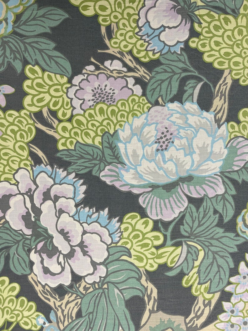Thibaut Honshu Grey Fabric per Metre Etsy