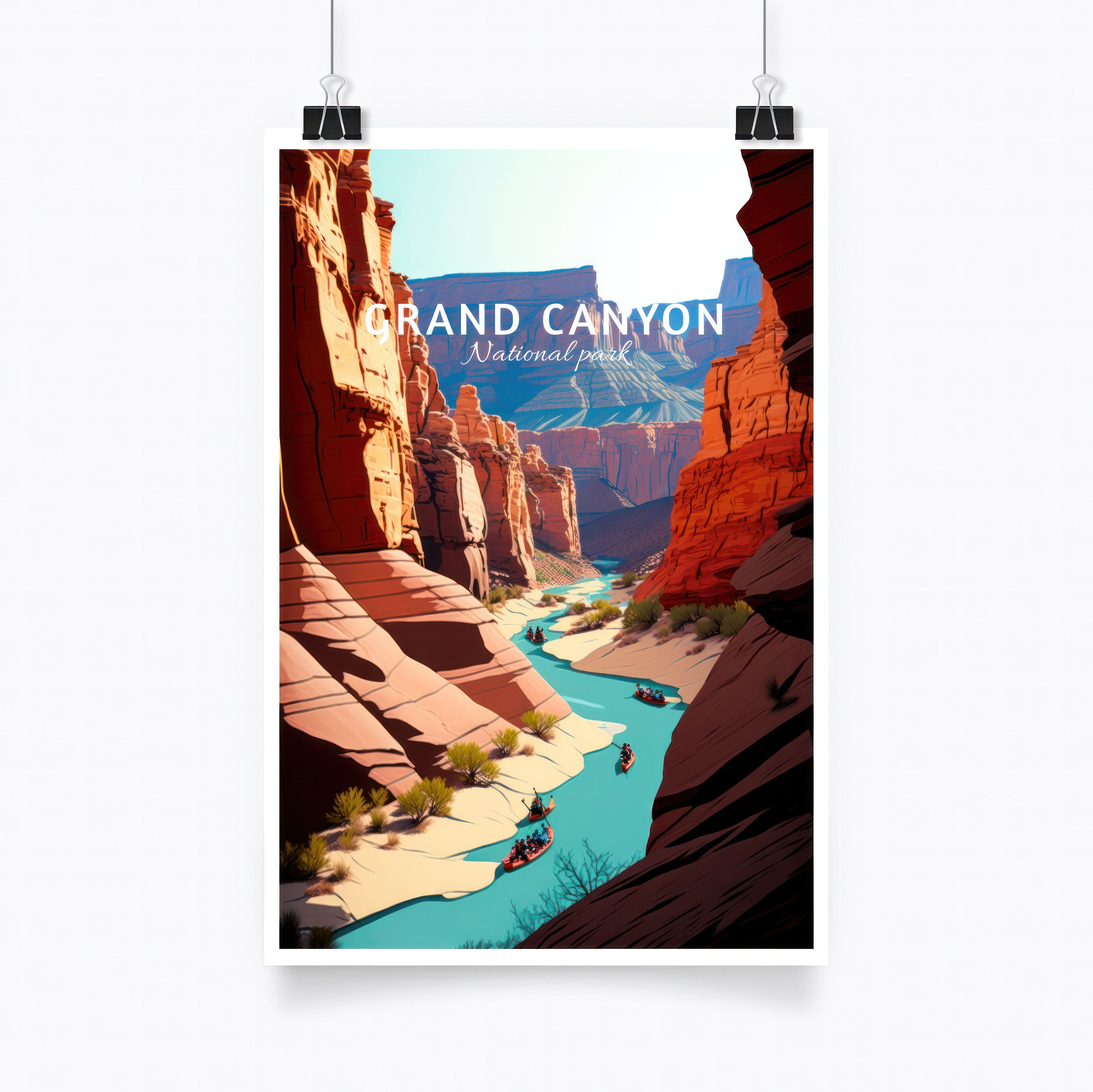 Discover Voyage Du Parc National Du Grand Canyon Affiche