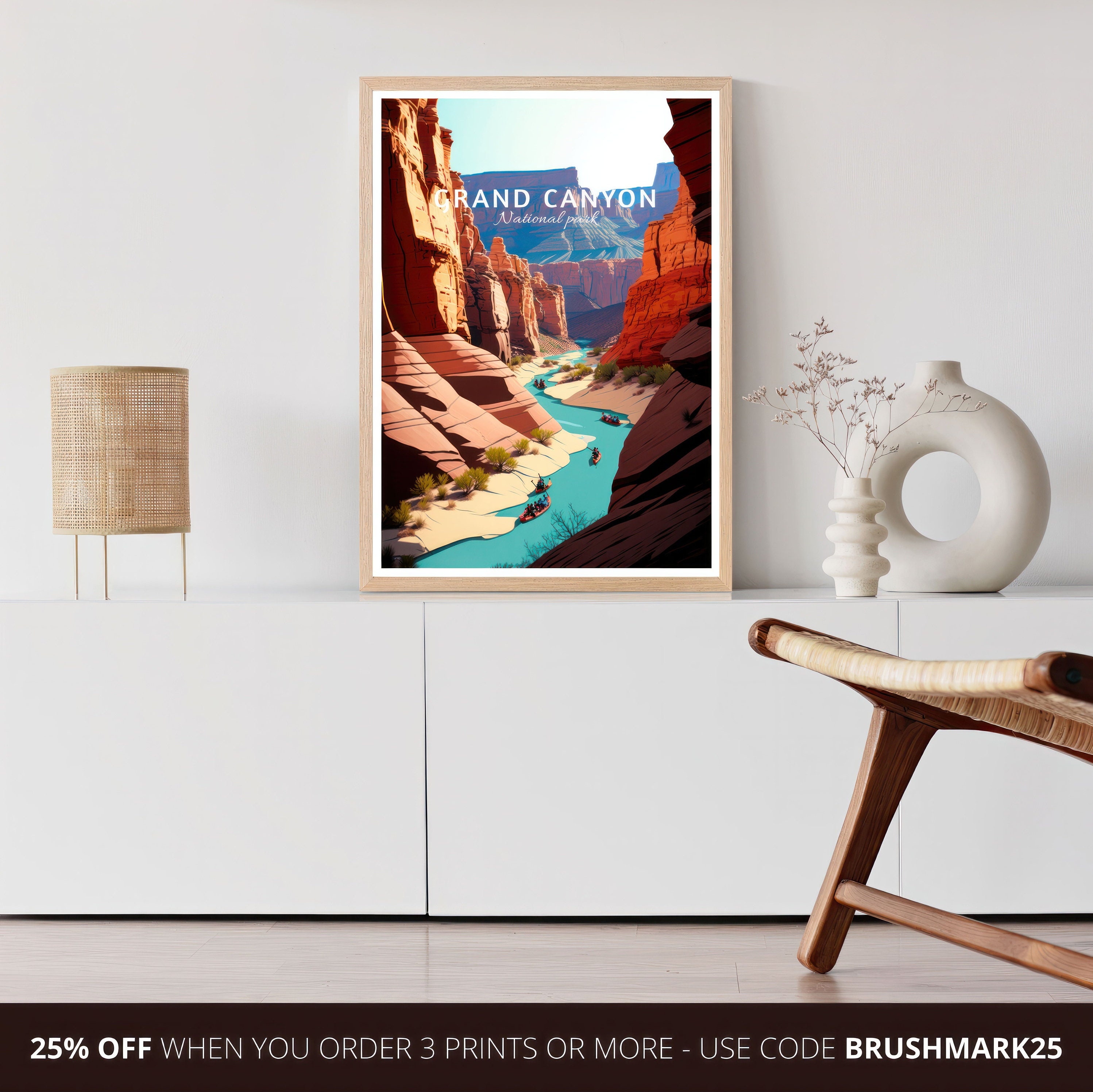 Discover Voyage Du Parc National Du Grand Canyon Affiche