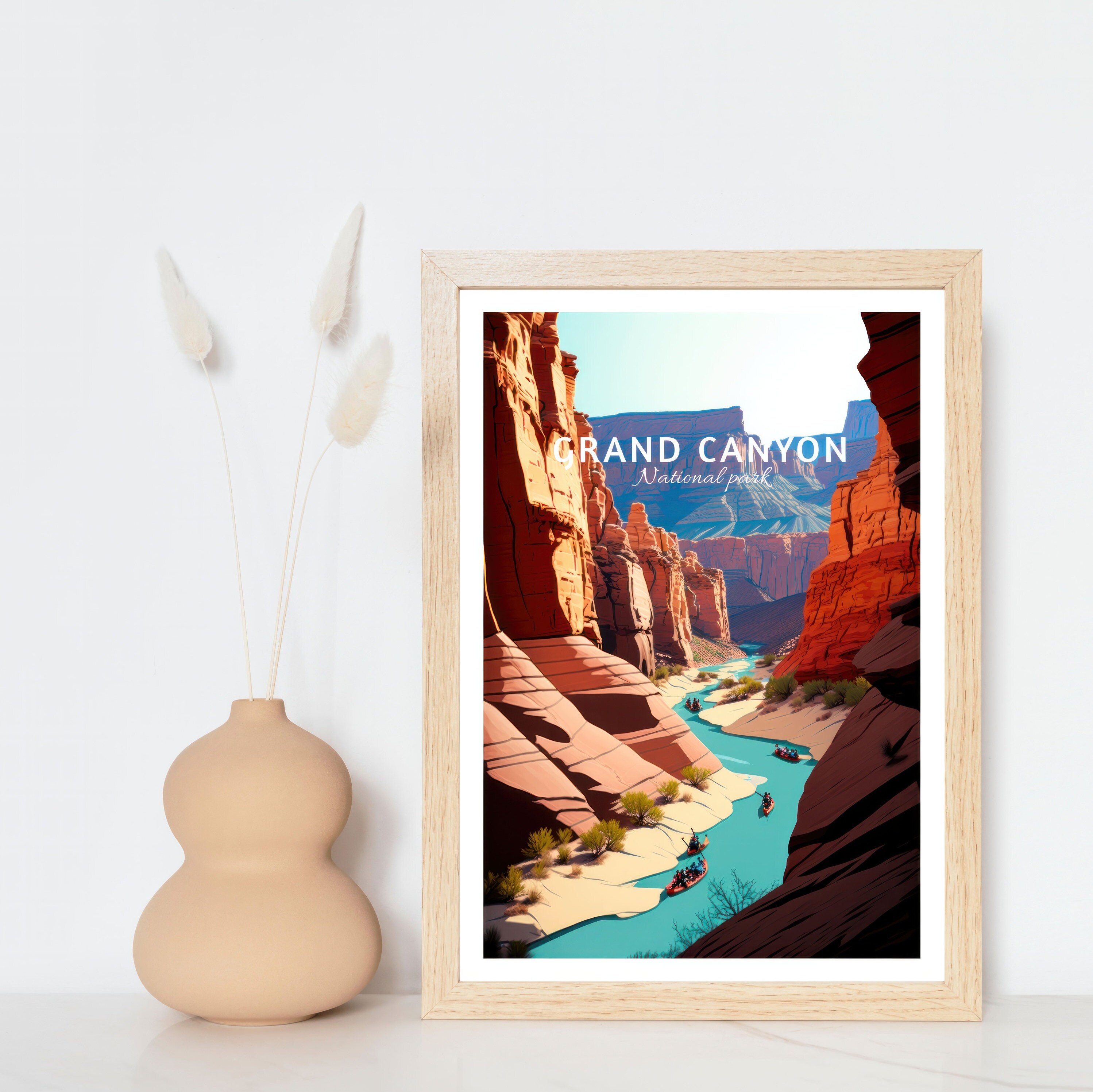 Discover Voyage Du Parc National Du Grand Canyon Affiche