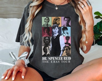 Chemise Dr. Spencer Reid Eras Tour, sweat-shirt Spencer Reid, chemise Spencer Reid Criminal Minds, chemise série télévisée