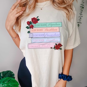 Chestnut Springs Series Book Stack Shirt, Cowboy Romance Lover Gift, Elsie Silver Shirt, Romantasy Shirt