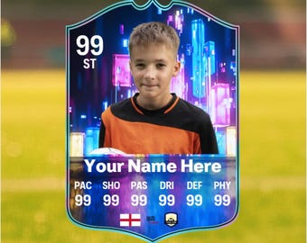 Personalised FC26 Flashback Card