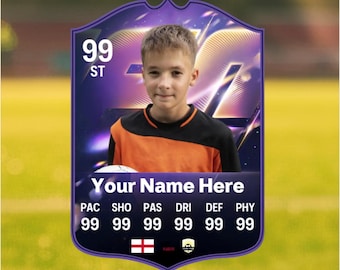 Personalised FC26 Hero Card