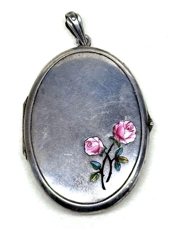antique art nouveau pendant