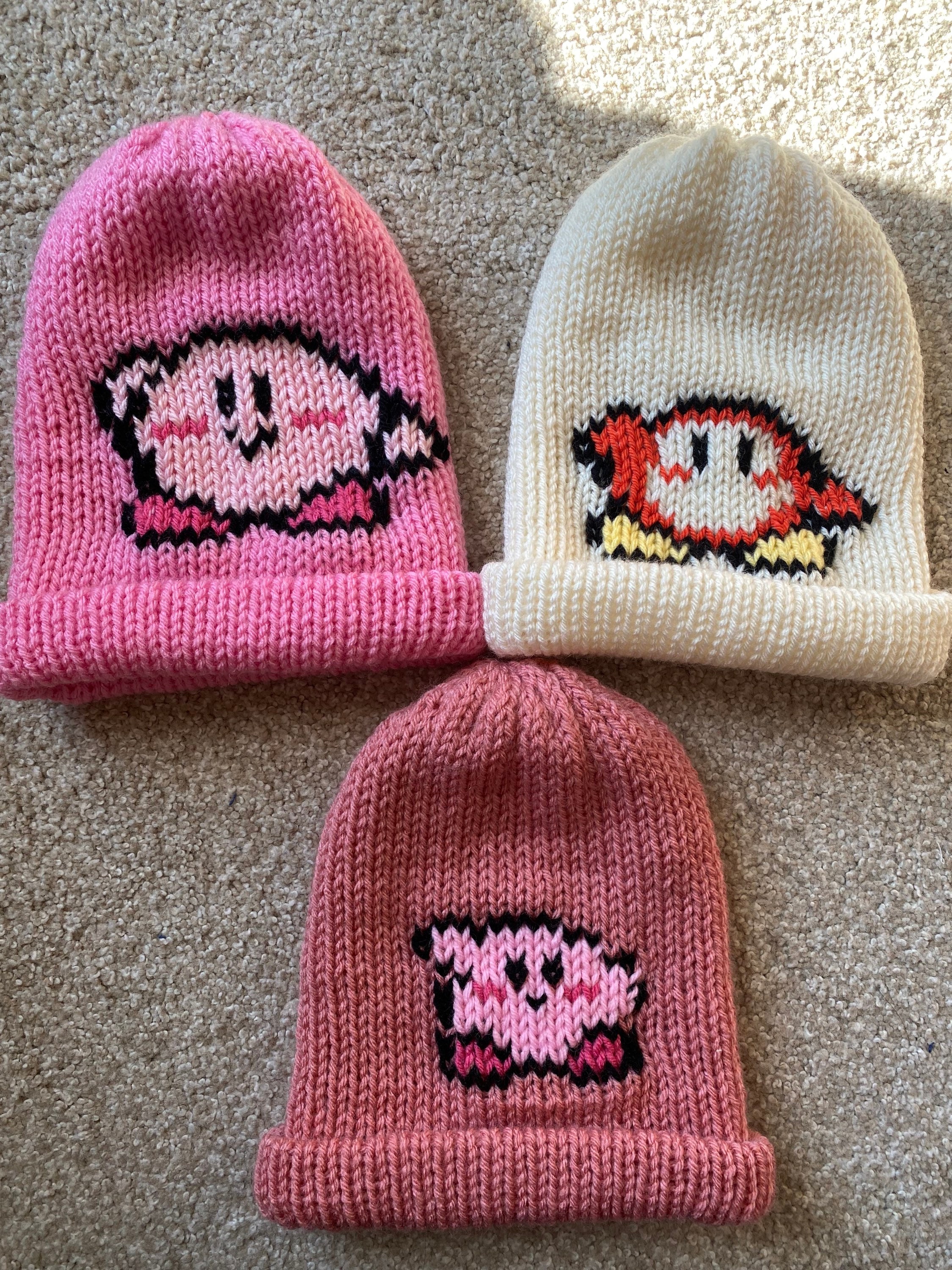 Kirby Knit Beanie Hat