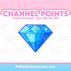 Diamond Channel Points / Emote / Twitch / Discord / Youtube