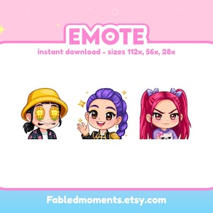 Huntrix Emotes / Twitch / Discord / Youtube
