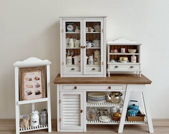DIY Miniature Furniture ,Mini Kitchen · Handcrafted Dollhouse