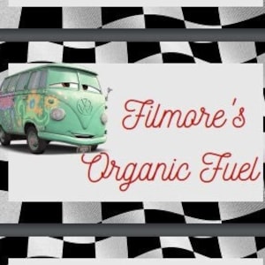 Cars Movie Food Tags