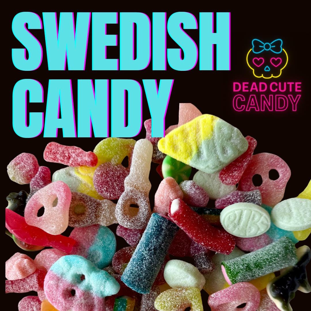 Swedish Candy Mix - includes Bubs and Skulls