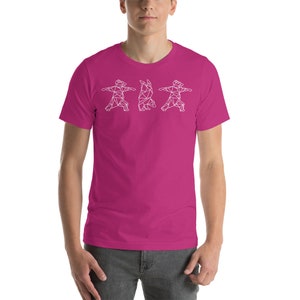 Yoga Bears Graphic Tee, Bears doing Yoga T-shirt, Yoga Bears Top