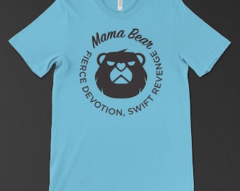 Camiseta gráfica de mamá osa, camisa de mamá osa