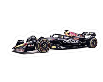 RB19 Redbull Racing  Formula 1 Car Sticker Art Kiss-Cut Vinyl Decals  Gift Red bull