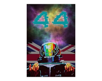 ルイス ハミルトン ポスター メルセデス フォーミュラ 1 ポスター F1