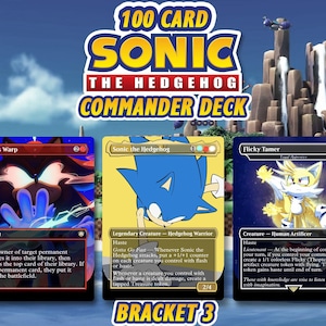 mtg shadow the hedgehog commander deck Chaos Control Each spell you cast has split second if mana from an artifact was spent to cast it New Sonic The Hedgehog Commander