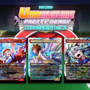 Umamusume Commander Deck – Shadowfax, Lord of Horses Proxy - MTG Proxy Art Cards