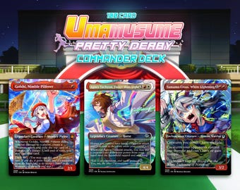 Umamusume Commander Deck – Shadowfax, Lord of Horses Proxy - MTG Proxy Art Cards