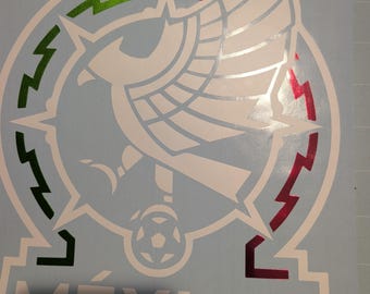 Mexican Soccer Car Sticker Logo