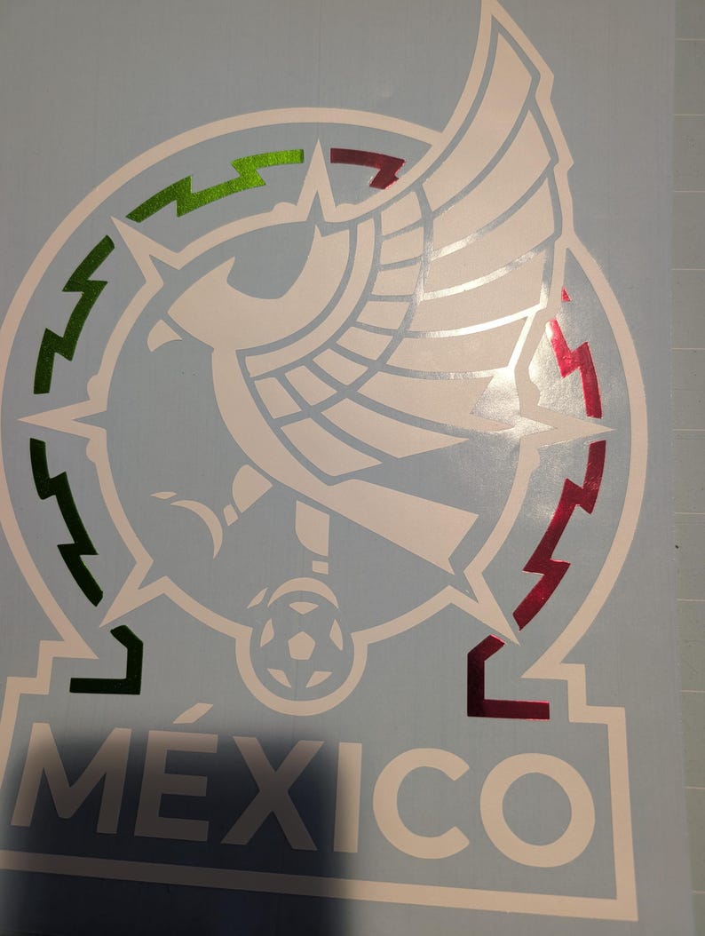 Mexican Soccer Car Sticker Logo - Etsy