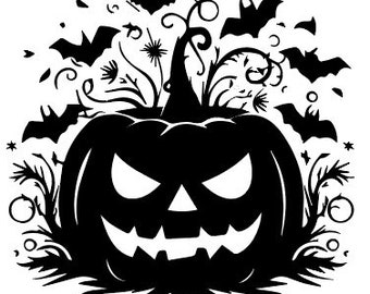 Jack o lantern .svg format