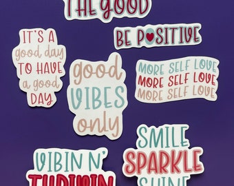 Good Vibes Sticker pack.