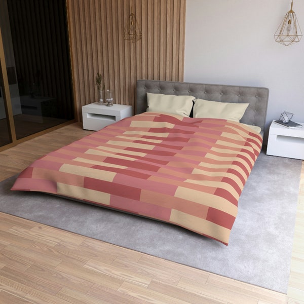 Geometric Duvet Etsy