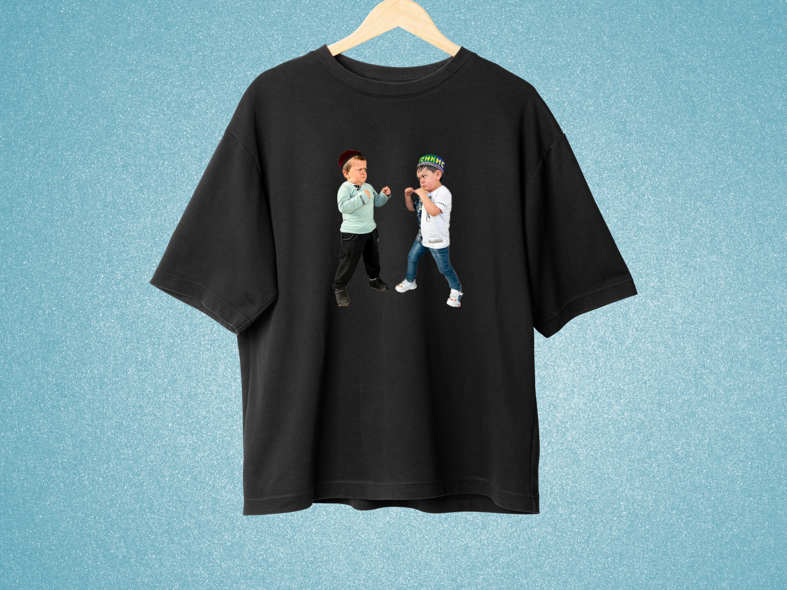 Discover Hasbulla Magomedov T-shirt, Hasbulla Shirt, Mini Khabib Meme, Hasbulla vs Abdu Rozik T-shirt