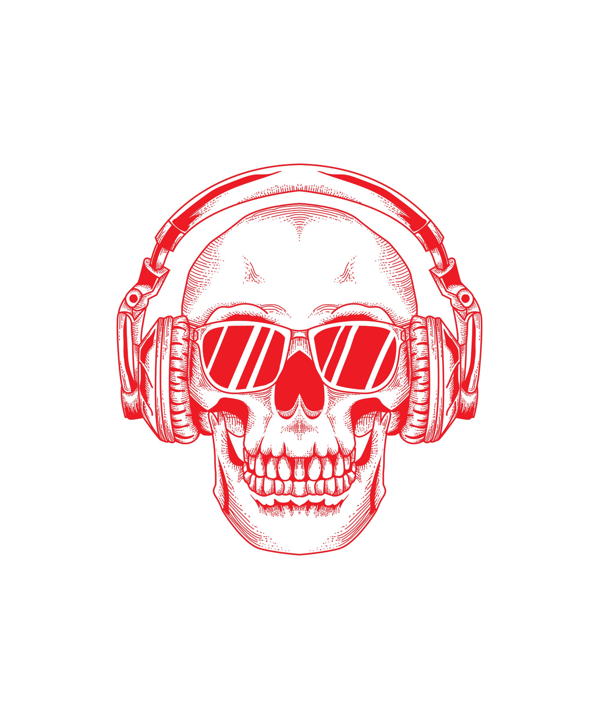 Red skull headphones new arrivals