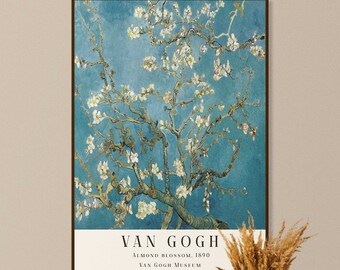 Van Gogh Printable Art - Van Gogh Poster, Van Gogh Wall Art, Almond Blossom Poster, Van Gogh Decor, Museum Exhibition, INSTANT DOWNLOAD