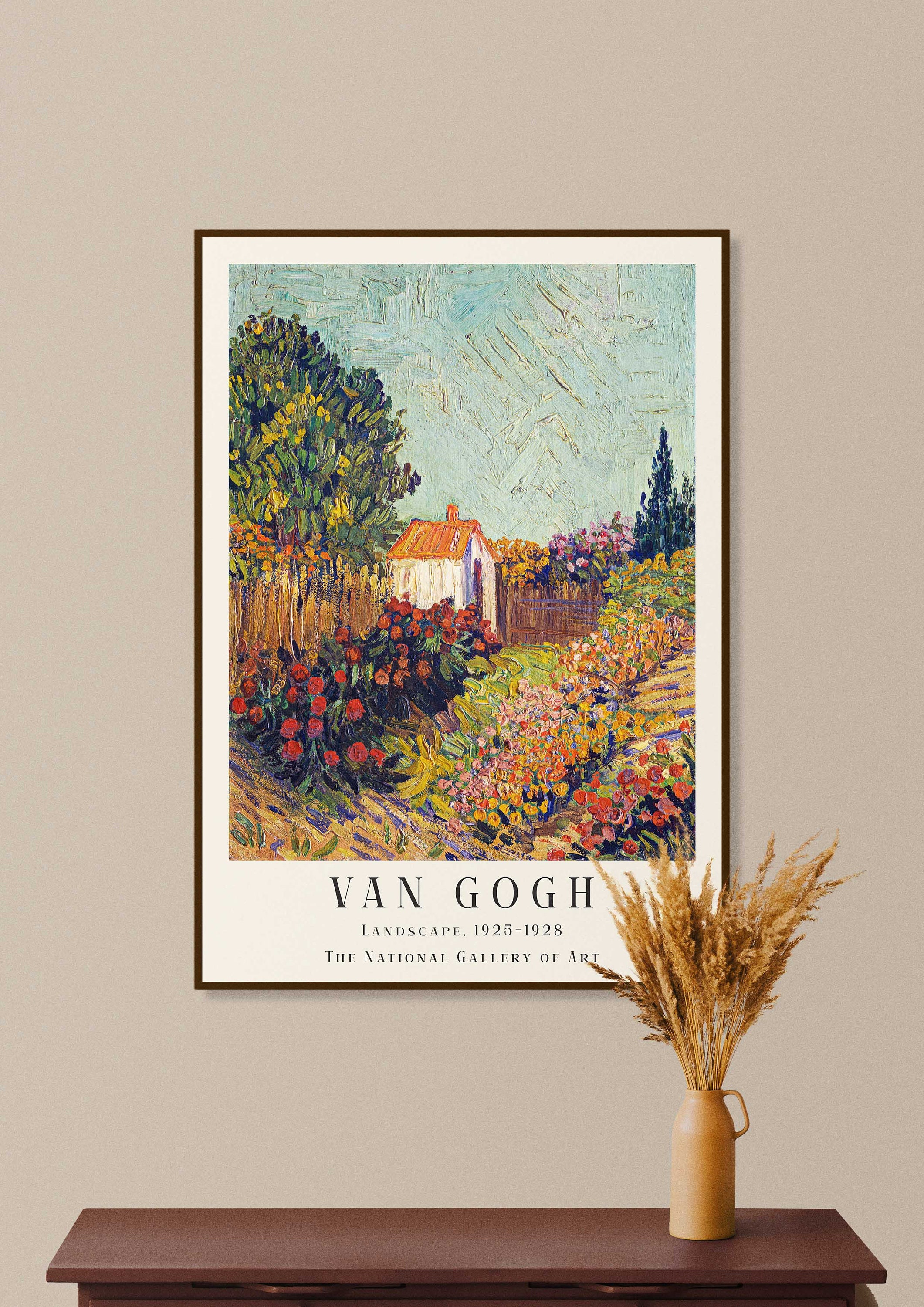 Vincent Van Gogh Printable Art Landscape Print, Van Gogh Poster, Van ...
