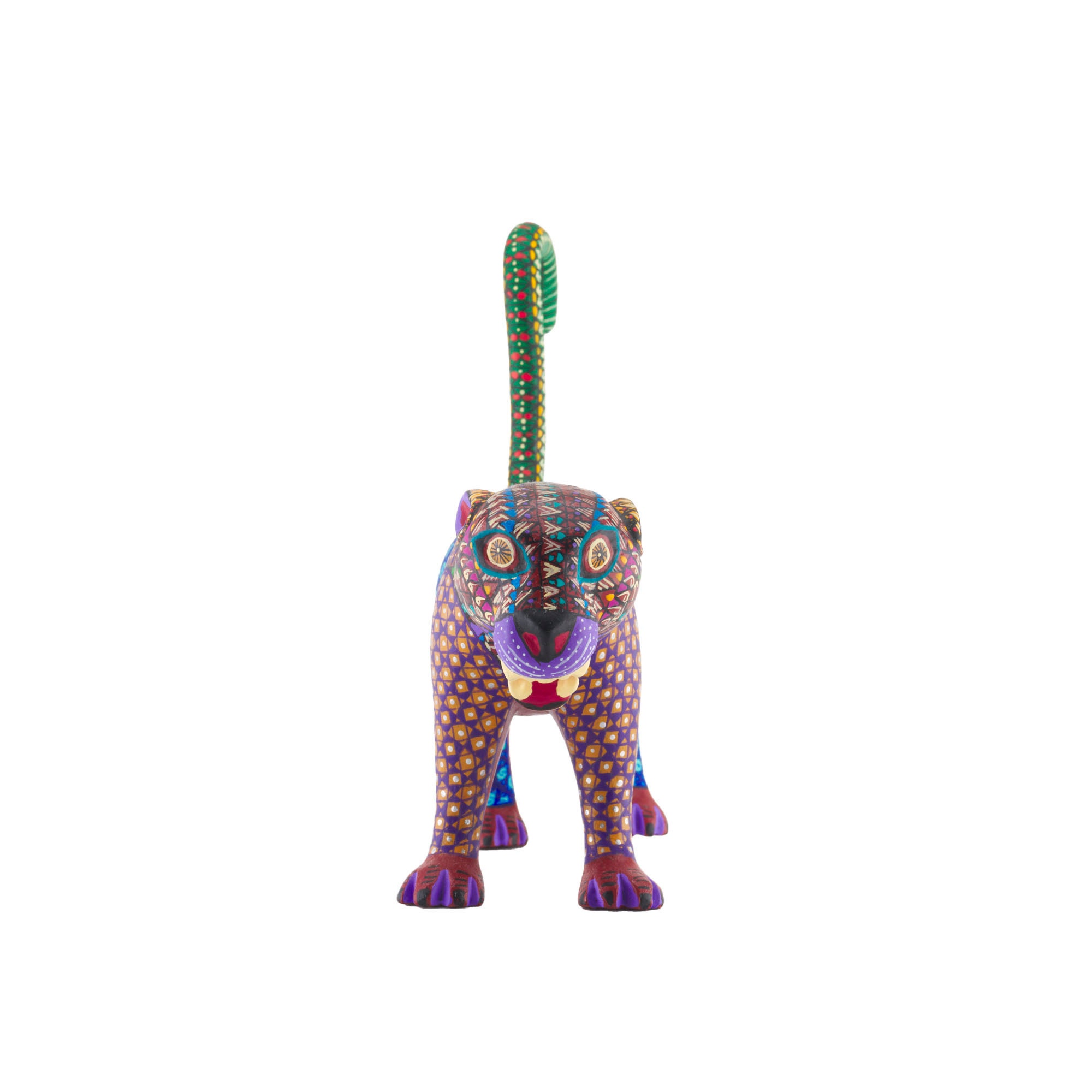 Jaguar Alebrije Big Cat Alebrije Wood Carving Statement Etsy