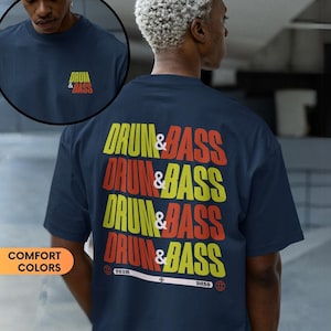 Drum & Bass Shirt, Rave Shirt, Rave Outfit, Music Festival Shirt, Rave Top, EDM Shirt, Festival Outfit, Rave Gift, Rave Wear, Festival Shirt