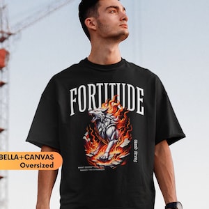 Fortitude Shirt Gym Shirt Pump Cover Workout Shirt Weightlifting Shirt Fitness Gift Bodybuilding Shirt Exercise Shirt Gym Lover Gift For Him