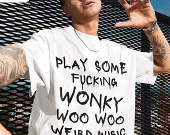 Wonky Music Shirt Dubstep Tee Rave Shirt Rave Outfit Music Festival Shirt Dubstep Riddim Rave Wear Festival Outfit Headbanger DJ Merch Party