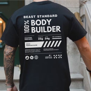 Body Builder Shirt, Gym Shirt, Workout Shirt, Pump Cover, Fitness Shirt, Weightlifting Shirt, Gym Gift, Exercise T-shirt, Bodybuilding Shirt