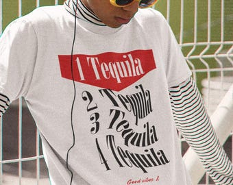 Tequila Party Shirt: Fun Gift for Friends, Summer Vacation