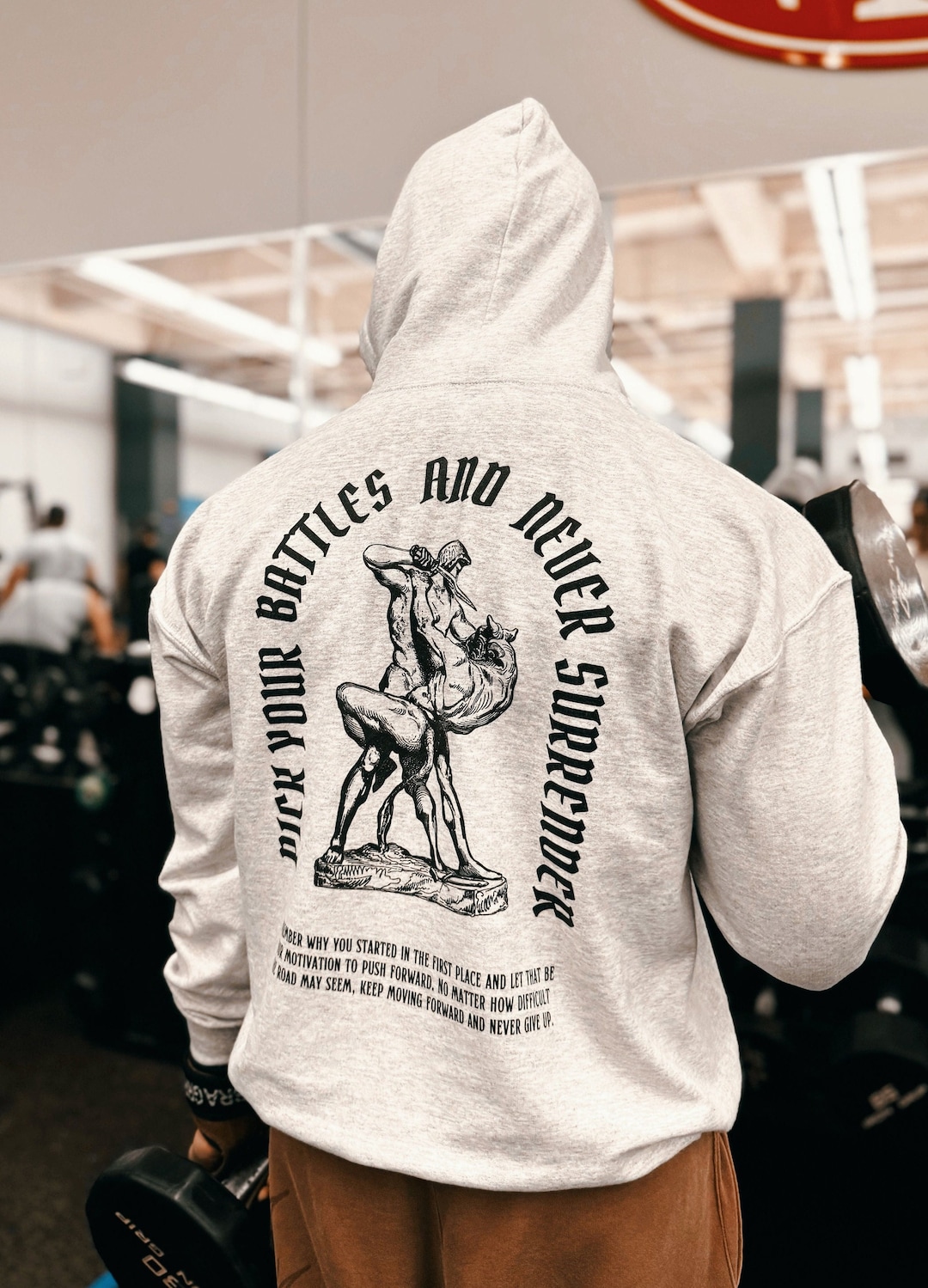 Never Give up Hoodie, Workout Hoodie, Gym Hoodie, Pump Cover, Fitness