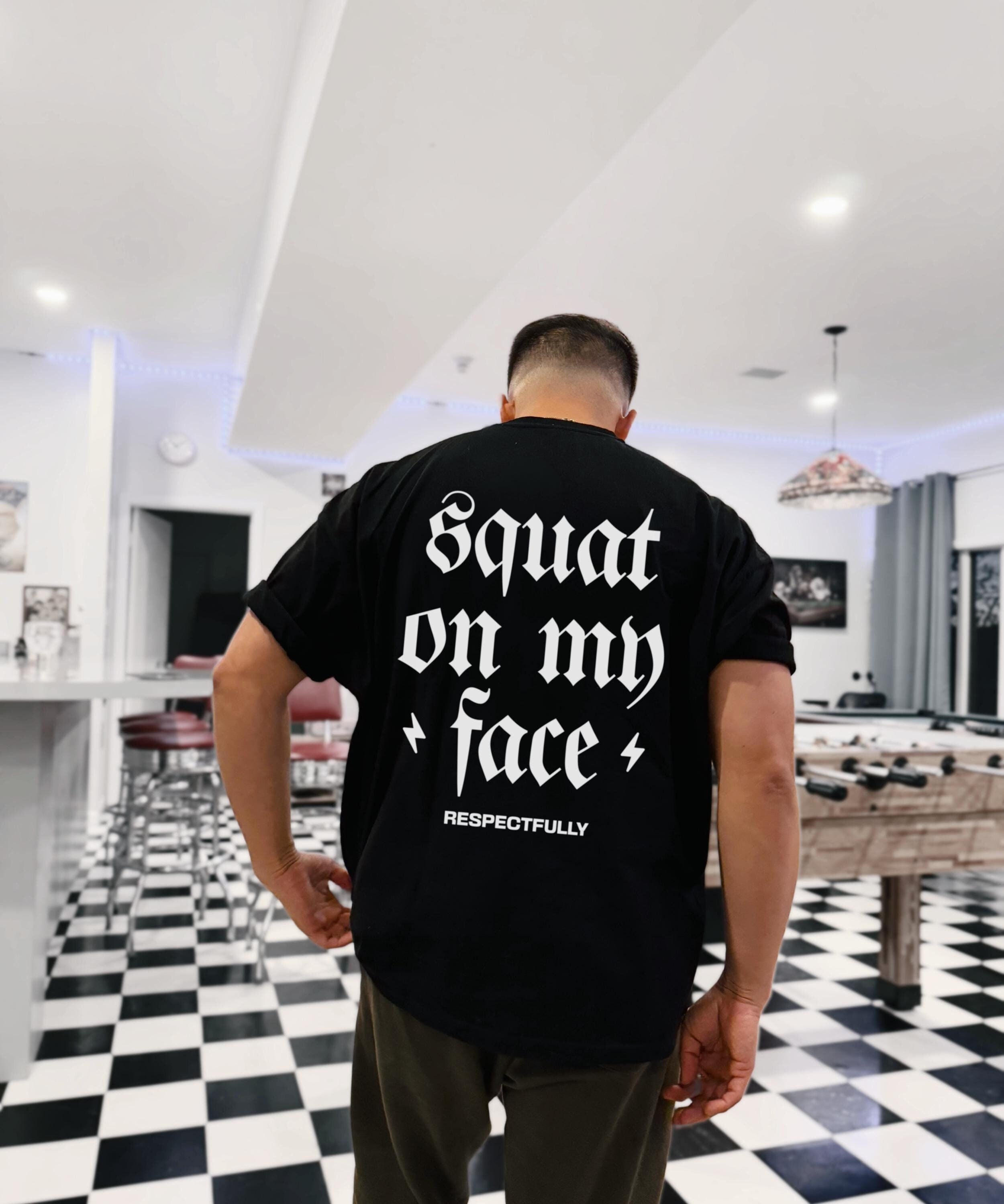 Maglietta Uomo "Sit On My Face" - T-Shirt Divertente E Sarcastica Per Regalo Irriverente - Foto 5