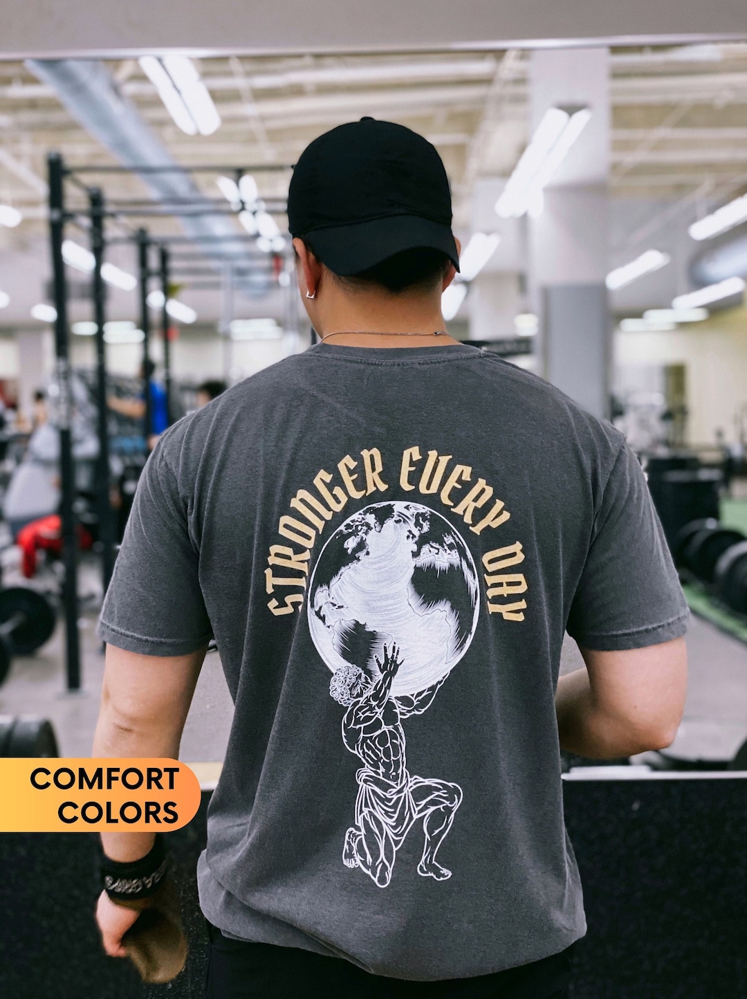 Stronger Every Day Shirt Comfort Color Shirt Gym Shirt Pump - Etsy