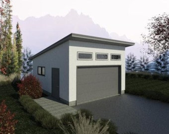 Modern 2 car Garage 22'x24', 24'x24', 24'x26', 24'x30'