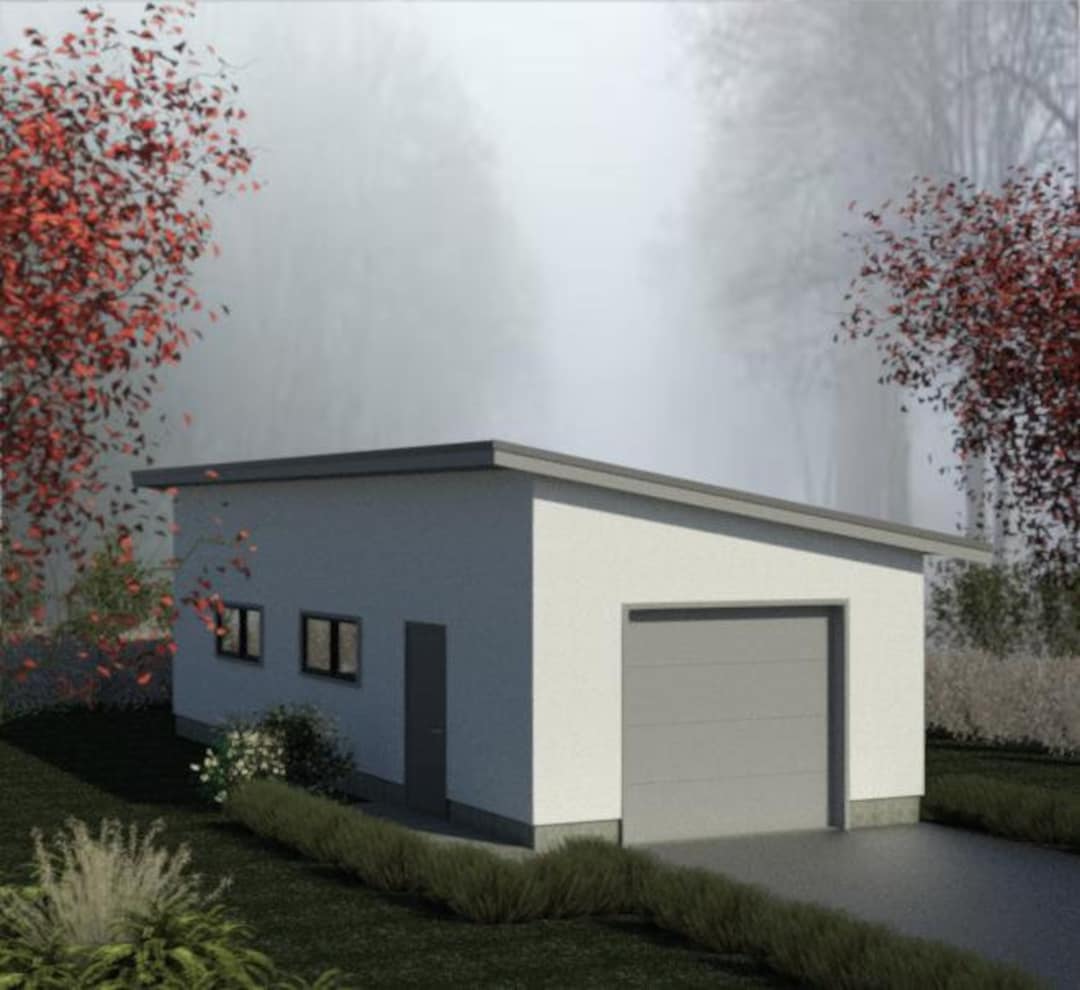 18' x 21' x 9' Metal Garage (Enclosed Steel Building) | Sale