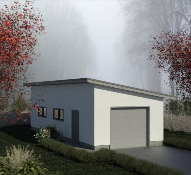 Drive Through Garage, 16'x38'